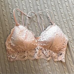 Tranquil & Tru Women’s Pink Bralette Size 2X